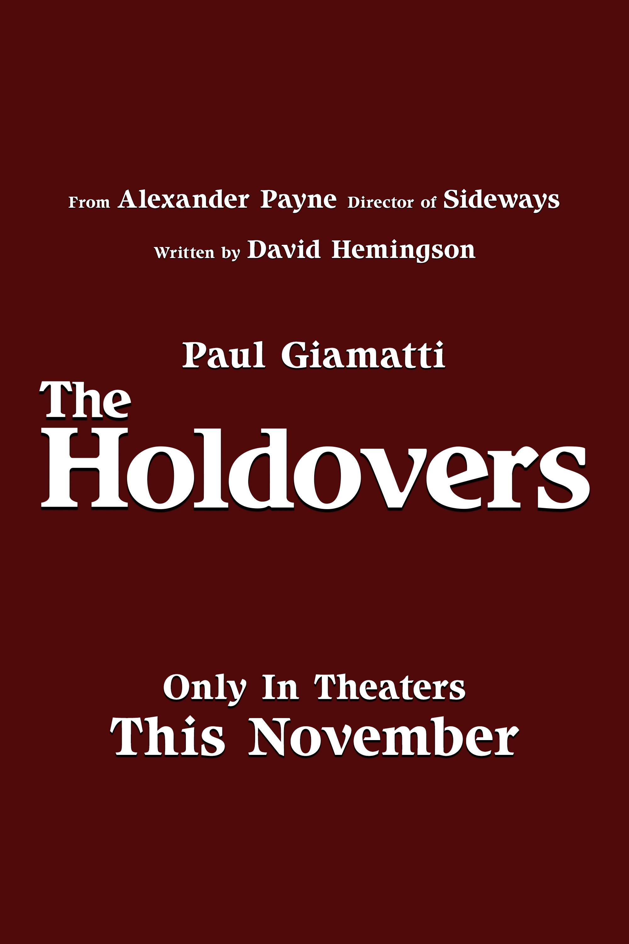 The Holdovers subtitles English